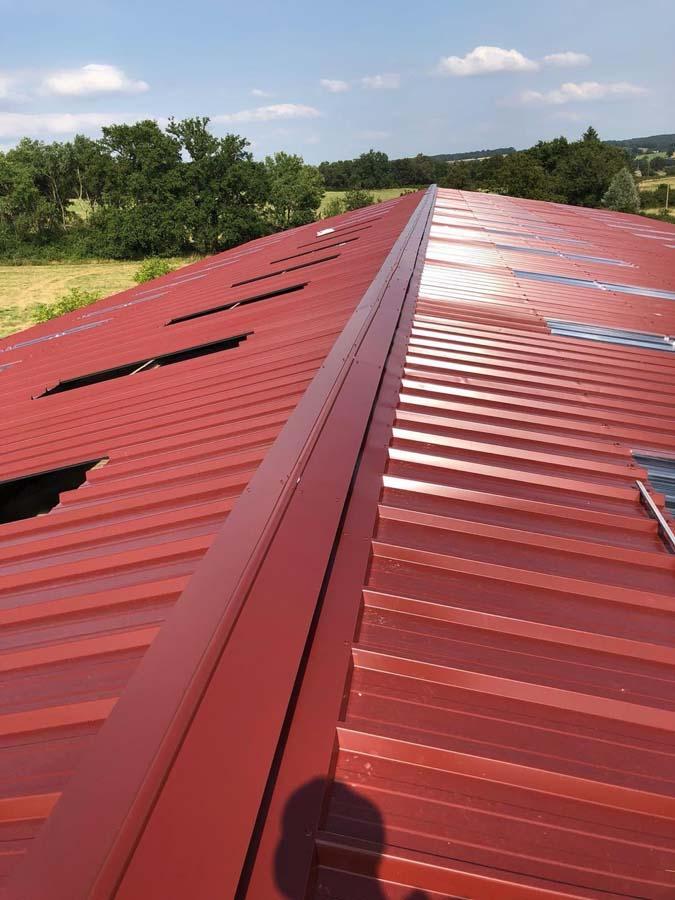 Couverture métallique Vichy