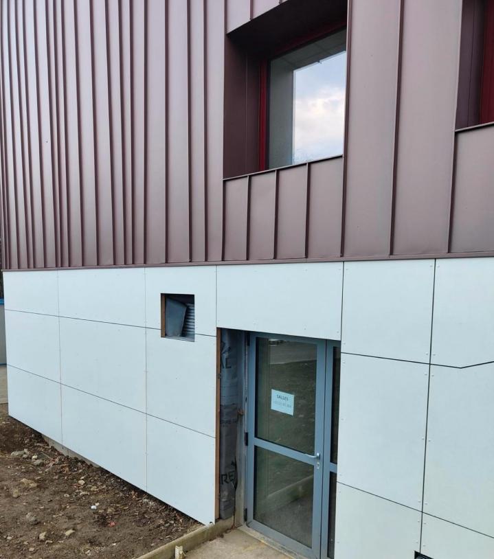 Bardage métallique Vichy